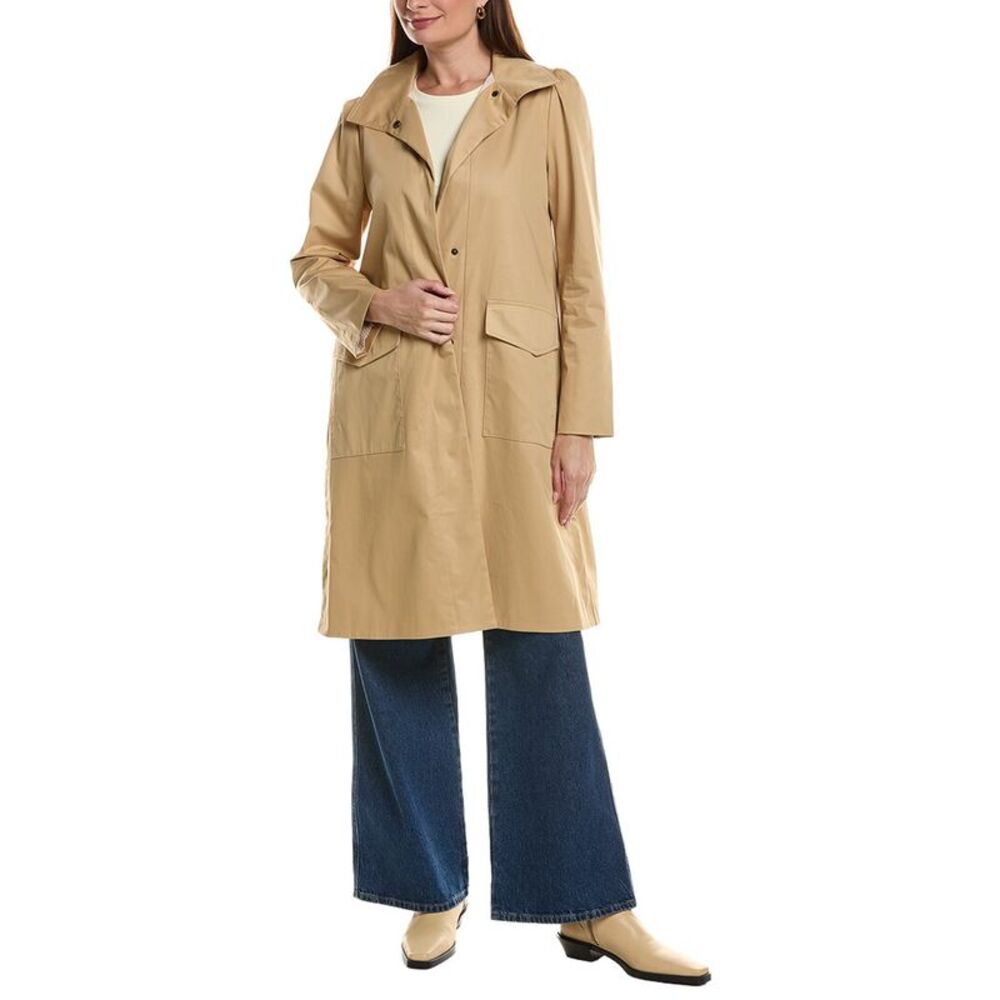 Tyler Böe Womens Tasha Trench Coat, Brown